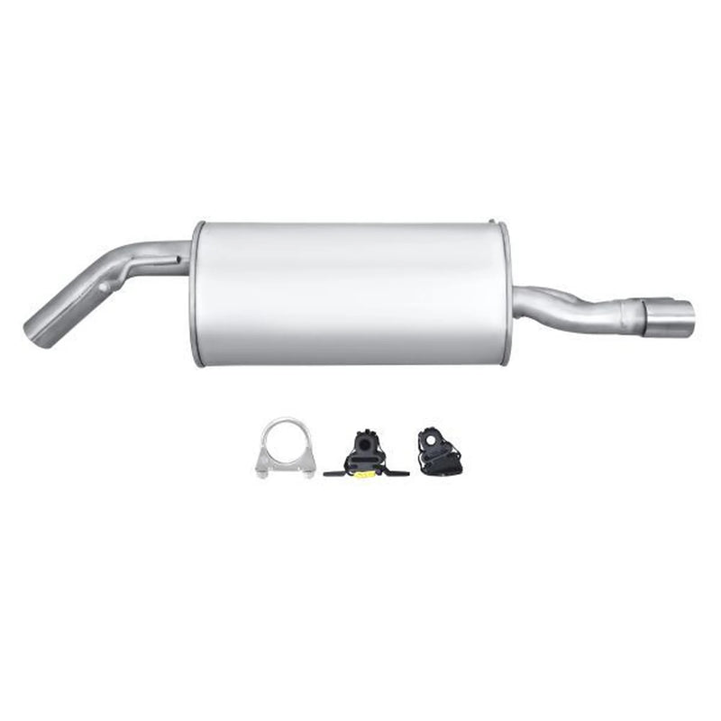 Hella End Silencer Rear fits Peugeot 207 2007-2012 1.6