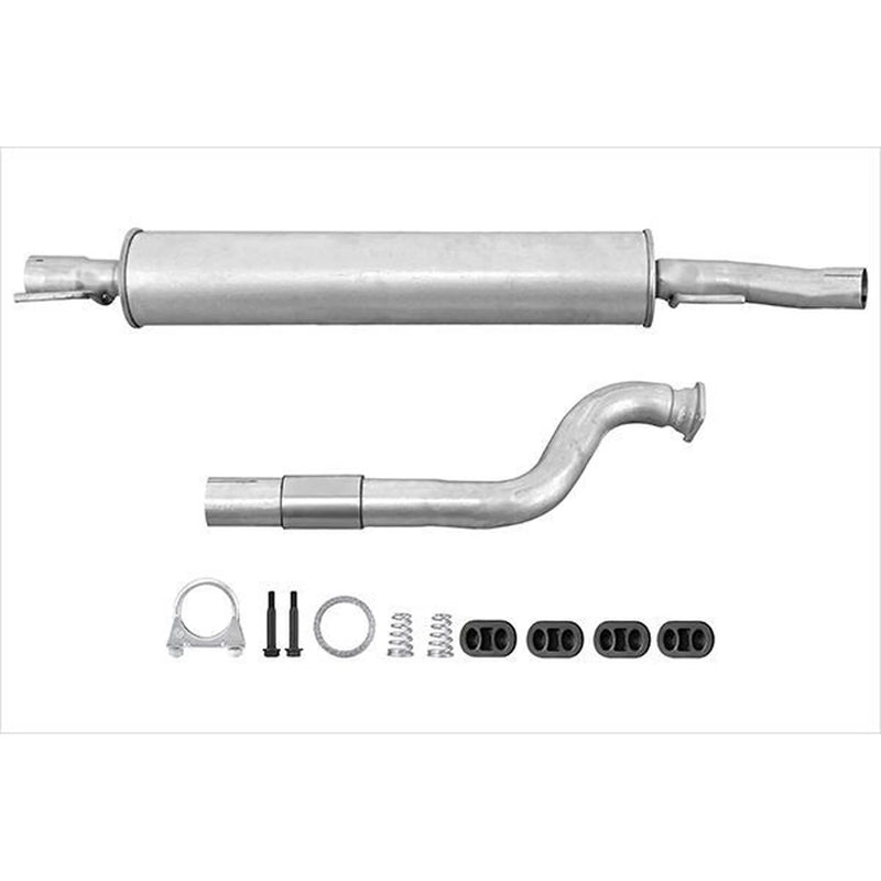 Hella Front Silencer Front fits Opel Astra G 1998-2005 2.0