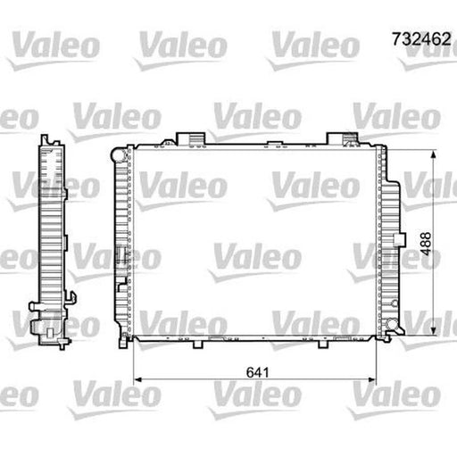 Valeo Engine Radiator 732462