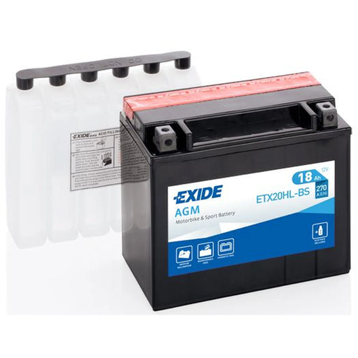 Exide Battery 12V 18Ah 270A ETX20HL-BS