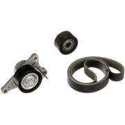 Gates V-Ribbed Belt Set fits Nissan Navara NP300 Pickup 2015 on 2.3
