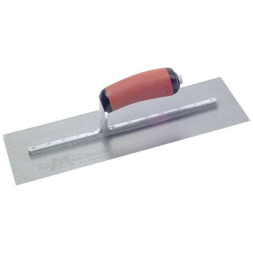 Marshalltown MPB14SSD Pre-Worn PermaShape® Finishing S/S Trowel DuraSoft® Handle 14 x 5in Marshalltown - Dynamic Drive