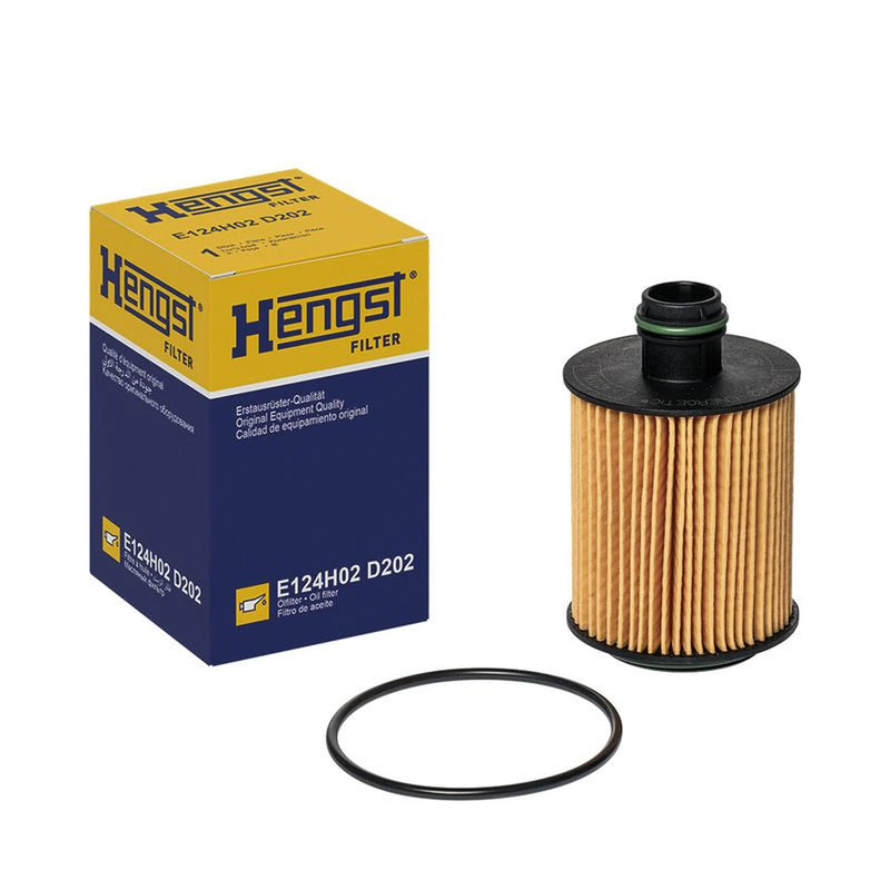 Hengst Engine Oil Filter fits Chevrolet Aveo 2011-2015 1.3