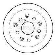 Borg & Beck 2 x Solid Rear Brake Discs BBD5775S-x2