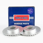 Borg & Beck Front & Rear Brake Discs & Pads fits Mitsubishi Carisma 1995-2006