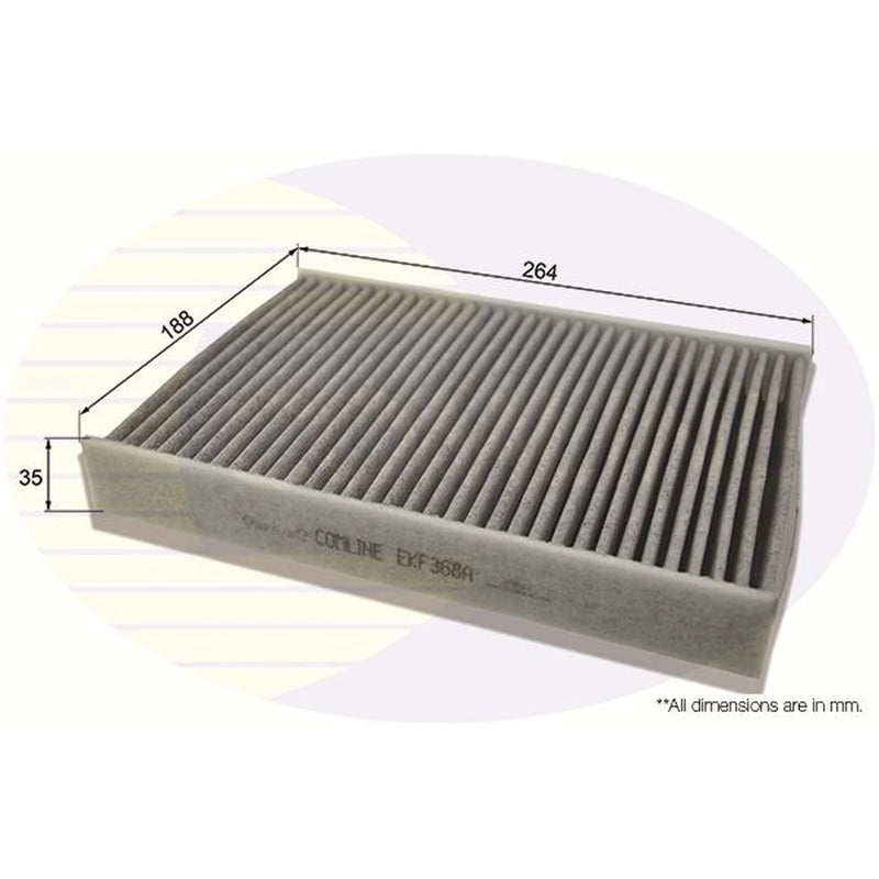 Comline Cabin Air Filter (Pollen Filter) fits Peugeot 508 I 2010-2018