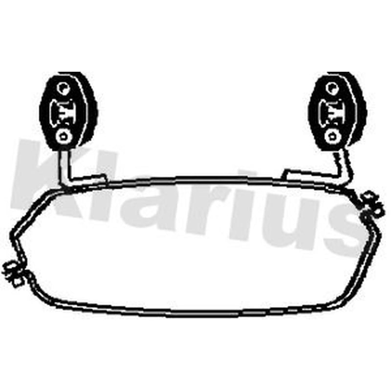 Klarius Muffler Bracket fits Mini Mini 2002-2008