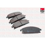FAI Front & Rear Brake Discs & Pads fits Nissan X-Trail I 2001-2013 2.0 2.2 2.5