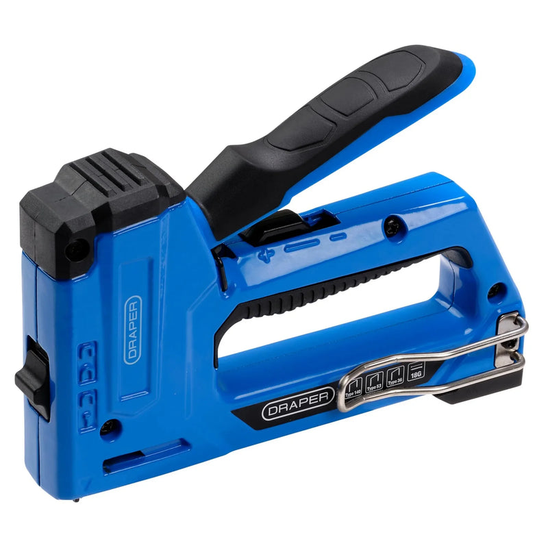 Draper 4-in-1 Heavy Duty Staple Gun, 0.788kg