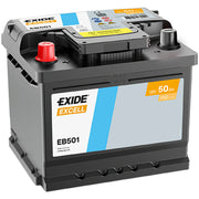 Exide Battery 12V 50Ah 450A EB501