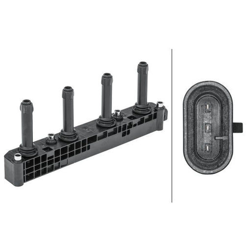 Hella Ignition Coil Pack fits Chevrolet Lacetti 2005 on 1.8