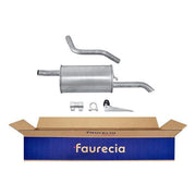Hella End Silencer Rear fits Seat Ibiza 2006-2015 1.2