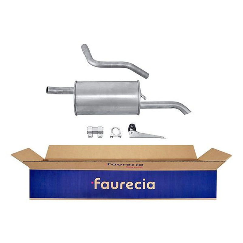 Hella End Silencer Rear fits Seat Ibiza 2006-2015 1.2