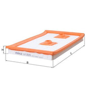 Mahle Engine Air Filter LX 3525