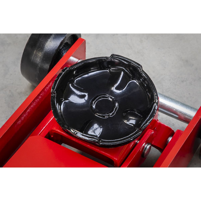 Sealey Long Reach High Lift Commercial Trolley Jack 2 Tonne 2201HL Sealey - Dynamic Drive