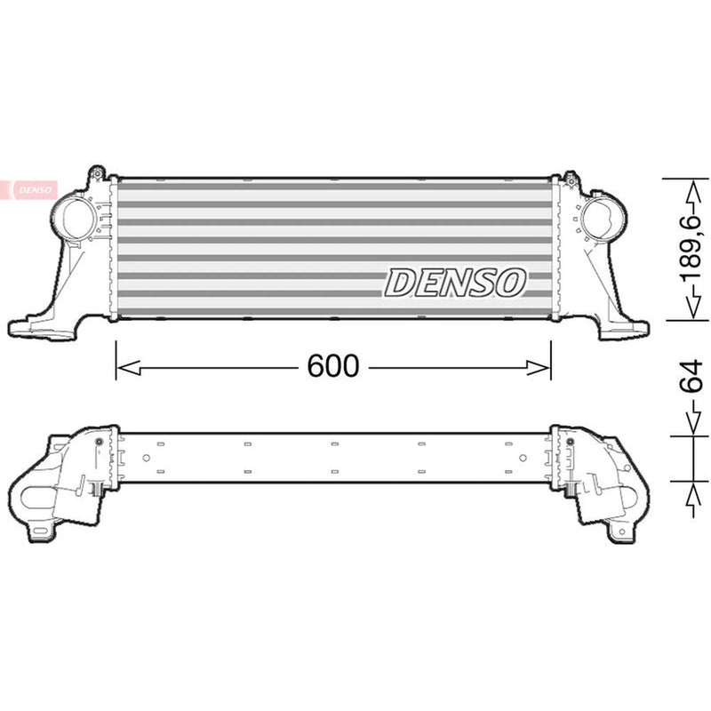 Denso Intercooler (Charge Air Cooler) fits Iveco Daily V 2011-2014
