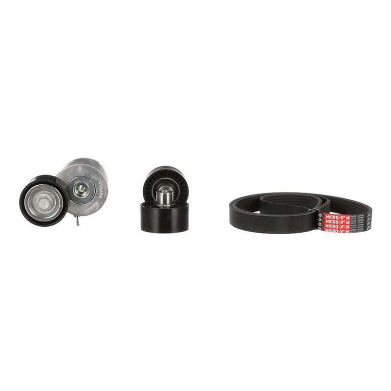 Gates V-Ribbed Belt Set fits Citroën Berlingo / Berlingo First 2005-2011 1.6
