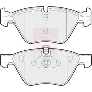 Apec Front Vented & Rear Vented Brake Discs & Pads fits BMW 3 2004-2012