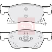 Apec Front Brake Pad Set fits Opel Astra K 2015-2021 1.0 1.2 1.4 1.5 1.6