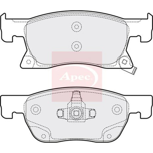 Apec Front Brake Pad Set PAD2103