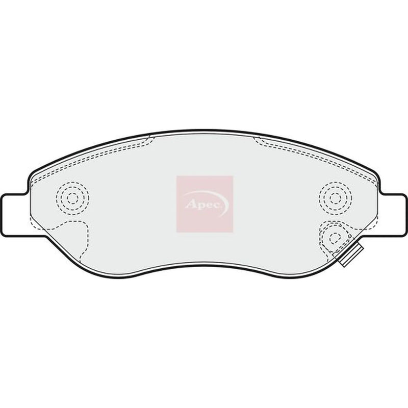 Apec Front Brake Pad Set PAD1576