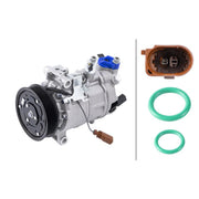Hella Air Conditioning Compressor fits Audi A1 2018 on
