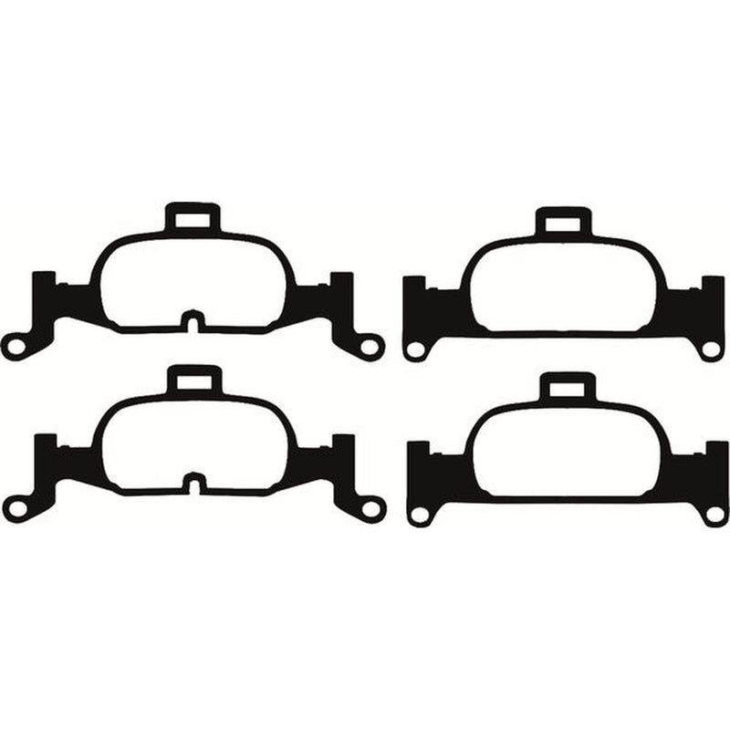 Abtex Front Brake Pad Set fits Audi A4 Allroad B9 2016-2020 2.0 3.0