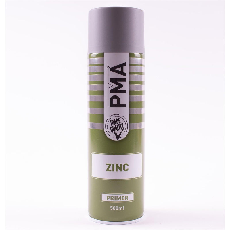 4x Autotek Professional Zinc Primer 500ml Spray Paint High Coverage Autotek - Dynamic Drive
