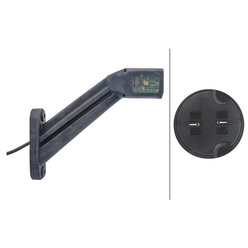Hella Outline Mkr Lamp Po S Sml Lh Lateral Mounting 2XS 011 744-011 2280720 2XS