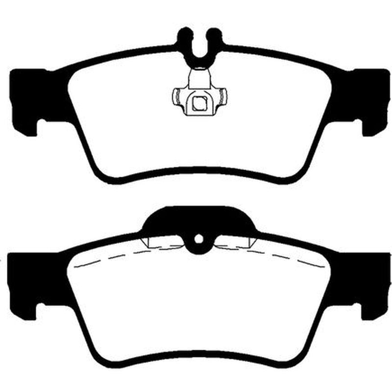 Abtex Rear Brake Pad Set fits Mercedes-Benz Cls 2004-2017