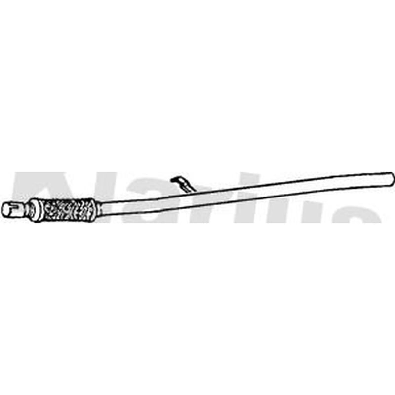 Klarius Exhaust Pipe OD fits Fiat Cinquecento 1991-1999 0.9