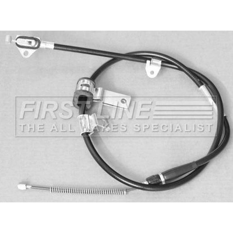First Line Handbrake Cable Right Rear fits Nissan Pixo 2009 on 1.0