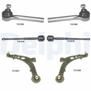 Delphi 6 x Control Arm Repair Kit Front fits Fiat Punto 1999-2012