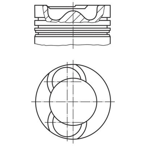 Mahle Piston Cylinder Bore = 115mm