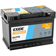 Exide Battery 12V 77Ah 760A EA770