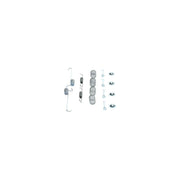 Bosch Parking Brake Shoe Accessory Kit fits Nissan X-Trail I 2001-2013