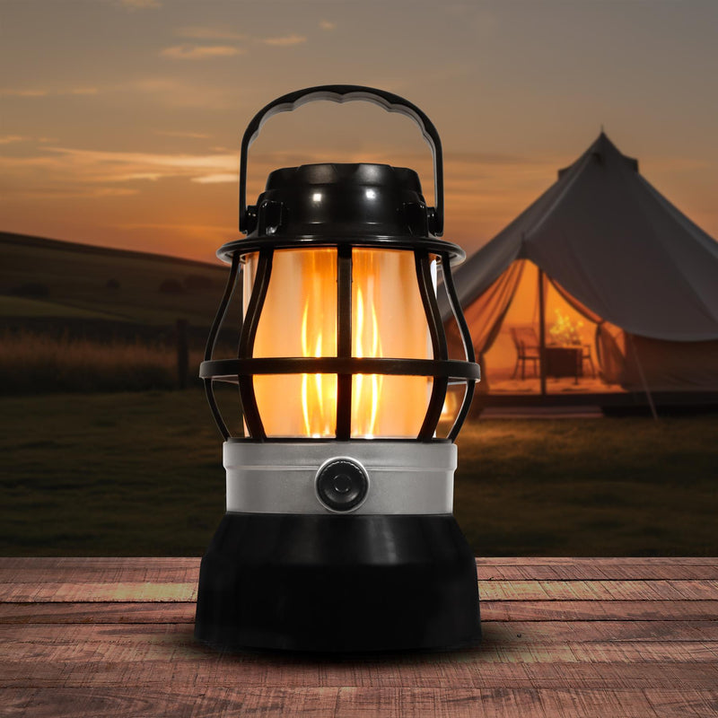 Leisurewize Camping Lantern with Realistic Flame LED Effect Leisurewize - Dynamic Drive