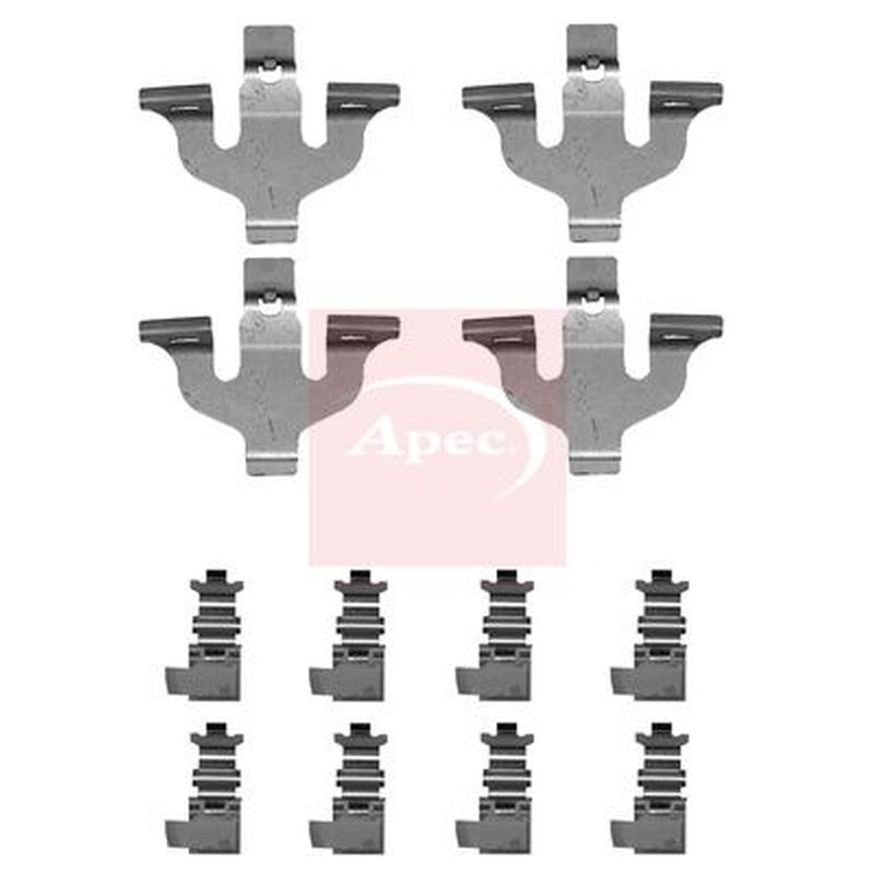 Apec Brake Pad Accessory Fitting Kit Front fits Audi A5 2017-2020 3.0