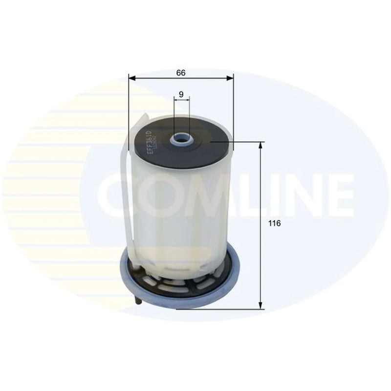 Comline Fuel Filter Element fits Alfa Romeo Giulietta 2010-2020 1.6 2.0