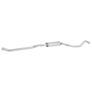 Hella Middle Silencer fits Opel Ascona C 1981-1988 1.3