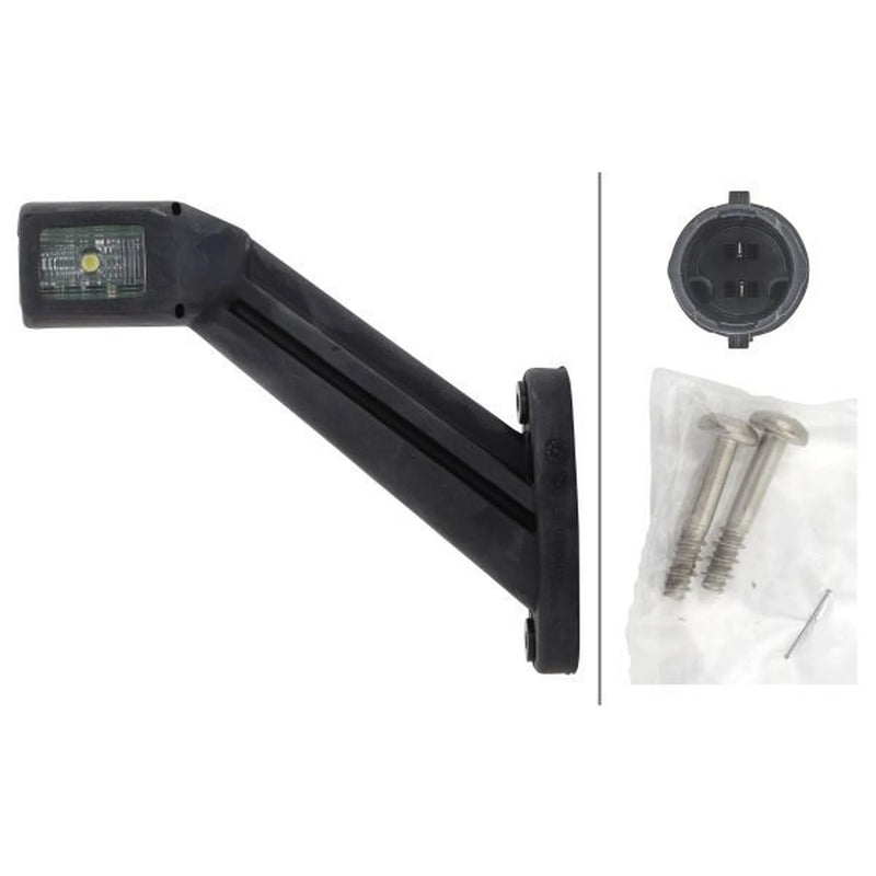 Hella Outline Mkr Lamp Po S Sml Rh Lateral Mounting 2XS 011 744-021 2172770 2XS