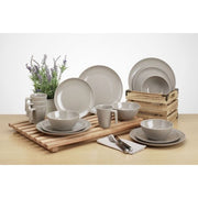 Flamefield Seramika Latte 16 Piece Camping Caravan Melamine Dinner Set SB01114 Flamefield  - Dynamic Drive