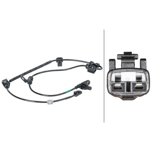 Hella ABS Wheel Speed Sensor Front fits Kia Sportage III 2010-2016 1.6 1.7 2.0