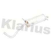 Klarius Box With Tail Pipe Rear fits Skoda Fabia I Combi 2001-2007 1.2
