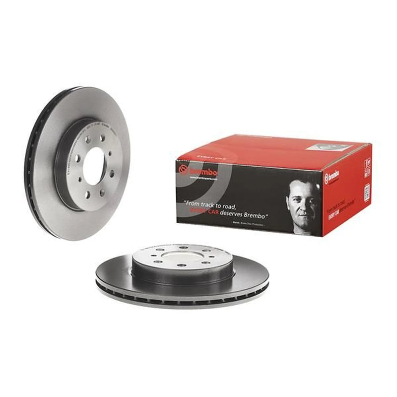 Brembo Front Brake Discs & Pads fits Honda Civic VI 1998-2001 1.6