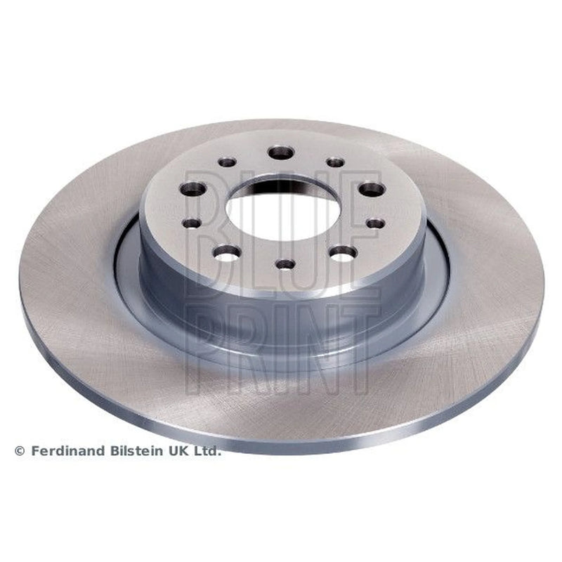 Blue Print 2 x Solid Rear Brake Discs ADL144326-x2