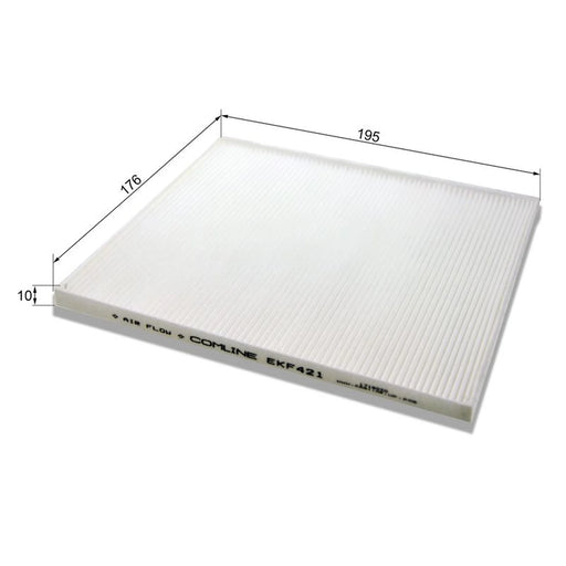 Comline Cabin Air Filter (Pollen Filter) fits Nissan NV200 2014 on