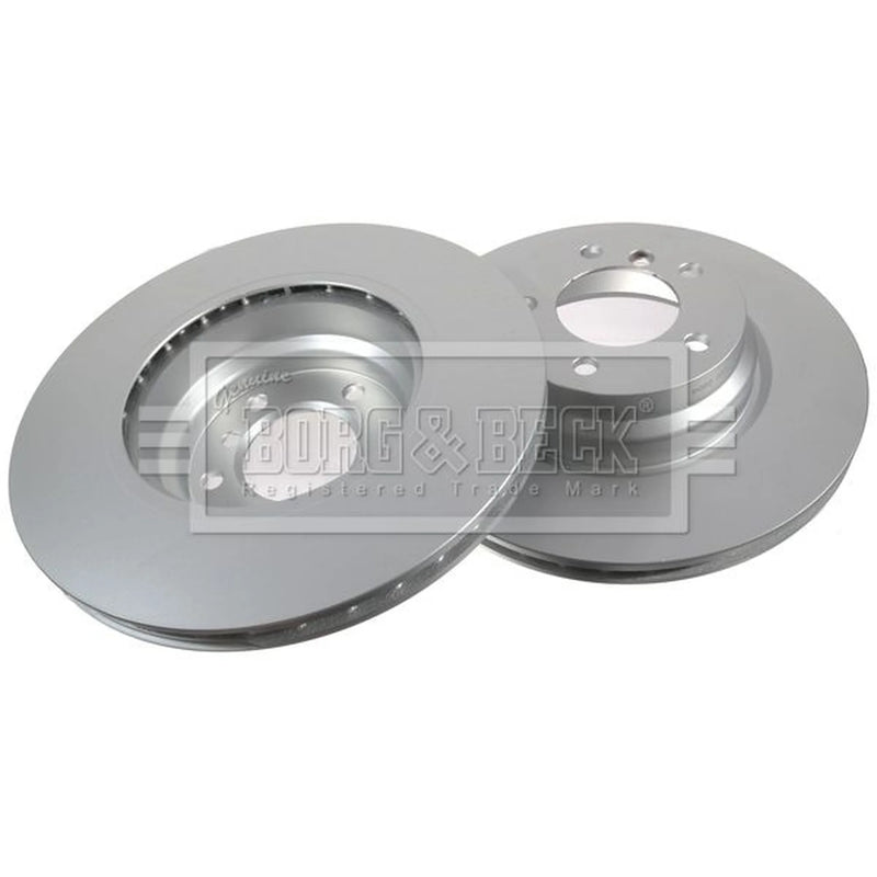 Borg & Beck Front Vented & Rear Vented Brake Discs & Pads fits BMW 3 2004-2013