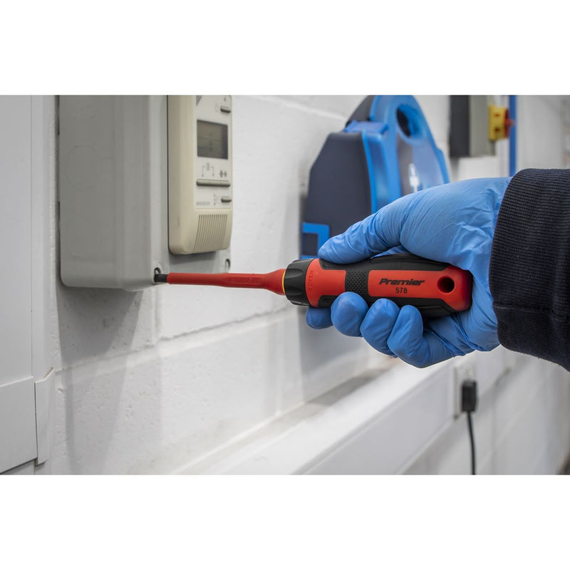 Sealey Premier Premier Interchangeable Screwdriver Set 8pc - VDE Approved Sealey Premier - Dynamic Drive