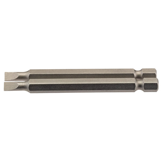 Draper Plain Slot Insert Bit, 4.5mm, 1/4" Hex, 75mm Long (Pack of 2) 64295 Draper - Dynamic Drive